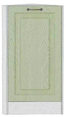 Шкаф нижний торцевой Ницца, Зеленый