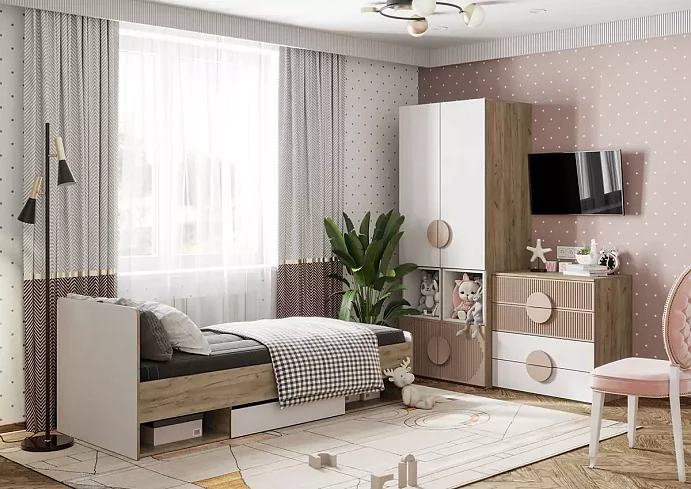 Комод Мирра КМ-800, Серый