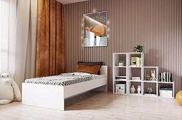 Стеллаж Симпл НМ 014.94 Белый