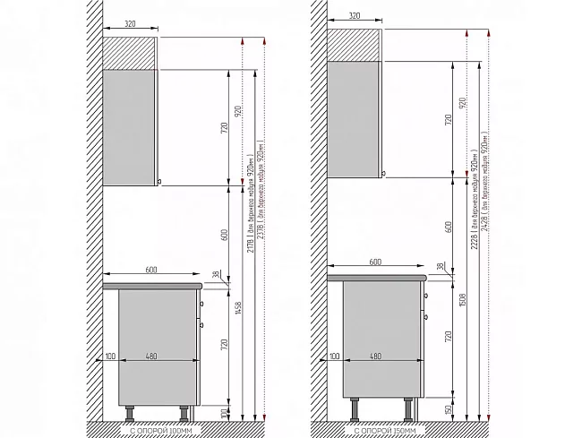 Кухня Шале, Бежевый
