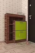 Обувница Мебелеф-25 Зеленый 