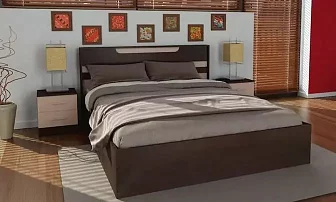 Кровать Комби 1,4м Юнона Кровати без механизма 