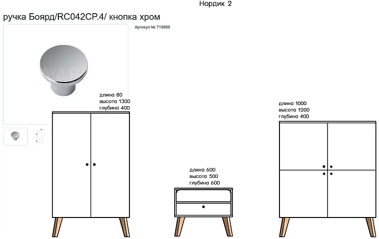 Стенка современная Норд 2 Белый, Белый