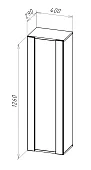 Шкаф навесной Поинт Тип-21 Бежевый