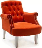 Кресло Бостон Без механизма Оранжевый 