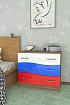 Комод Мебелеф-10, Красный