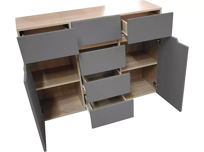 Комод Анталия 1200, Серый