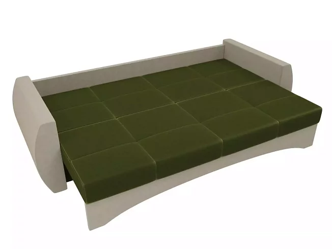 Прямой диван Сатурн, Зеленый