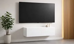 Тумба под ТВ Бастион 0.8 м Белый 