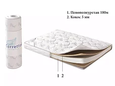 Матрас Ролл Спрайт (Ролл Сприте) Белый