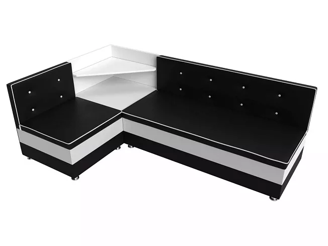Угловой диван Милан, Черный