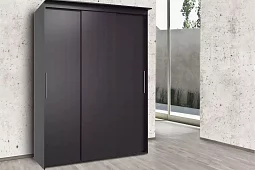 Шкаф-купе Эконом Миллениум 1752х2400х573 Черный