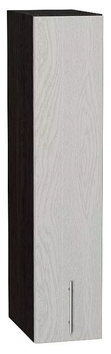 Шкаф верхний бутылочница Сканди 920х200 Cappuccino Softwood/Венге, Молочный