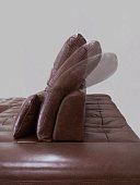 Угловой диван Лофт Дельфин Коричневый