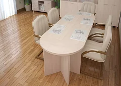 Стол переговорный Фёст компоновка 1 Коричневый