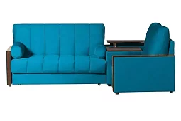 Диван-кровать Милена Орион Аккордеон Голубой