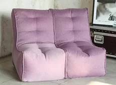 Модульный диван Шейп Без механизма Фиолетовый