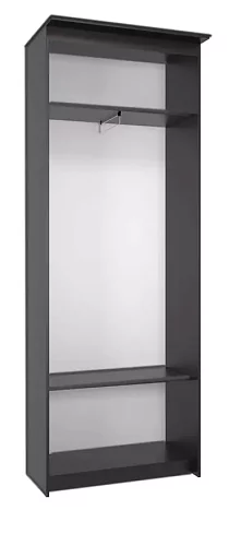 Шкаф-купе Эконом Миллениум 884х2400х423, Коричневый