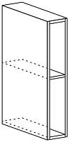Шкаф верхний открытый ШВБ 150 арт153 
