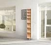 Поворотный шкафчик Зум Шелф Арт Синий цветок, Белый