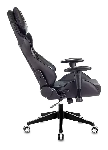 Кресло игровое Бюрократ 4 AERO дизайн 1, Черный