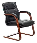 Кресло Бюрократ T-9927 Walnut-AV дизайн 1 Черный