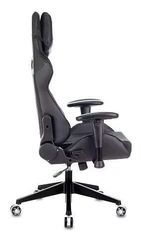 Кресло игровое Бюрократ 4 AERO дизайн 1, Черный