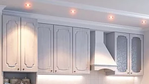 Кухня Классика дизайн 3 Белый 