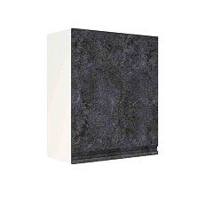 Шкаф верхний ШВ 600-1 Бруклин (бетон черный) 