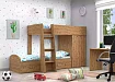 Двухъярусная кровать Голден Кидс, Коричневый