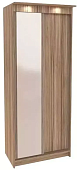 Шкаф-купе Галакси 2Б BMS дизайн 1 Коричневый