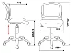 Кресло детское Бюрократ CH-W296NX, Розовый