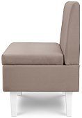 Прямой диван Лео (Сканди) Без механизма Коричневый