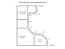 Заглушка торцевая для цоколя ПВХ Белый