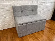 Кухонный диван Токио Без механизма Серый 