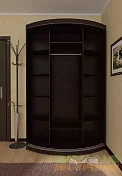 Радиусный шкаф-купе Мебелеф-3