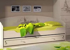 Детская кровать Мийа-3 Кровати без механизма Бежевый