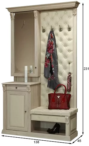 Прихожая Благо 5, Бежевый