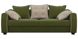 Прямой диван Фрэнсис Тахта Зеленый
