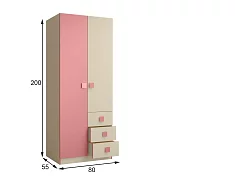 Шкаф 800 Радуга