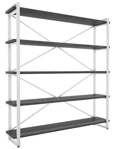 Стеллаж Айсберг Лофт 160х182-2, Черный