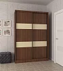 Шкаф-купе Командор 8 топ лайн, Коричневый