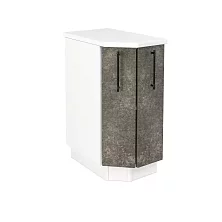 Шкаф нижний торцевой ШНТ 360 Нувель (бетон коричневый) 