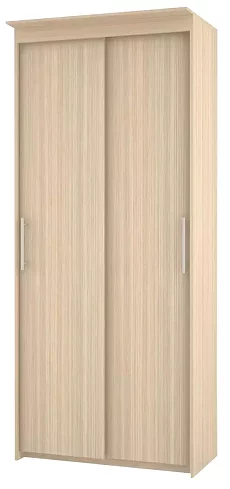 Шкаф-купе Эконом Миллениум 884х2400х423 светлый роникон, Бежевый