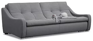Прямой диван Релакс Монреаль Без механизма Серый
