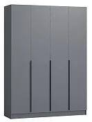 Шкаф 1.6 м Авангард, графит