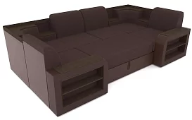 Угловой диван Андерсен П Дельфин Коричневый