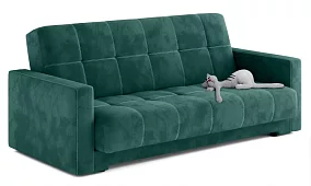Прямой диван Рокси Книжка Зеленый