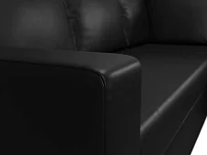Угловой диван Оливер Дельфин Черный
