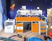 Кровать-чердак Малыш 5, Зеленый